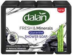 DALAN Fresh & Minerals Глицерин Бамбуковый уголь 4*150г/18 ББ00082 - фото 10109