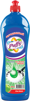 PUFFY СРЕДСТВО ДЛЯ МЫТЬЯ ПОСУДЫ 660 GR APPLE 1/12 ББ00522 - фото 14127