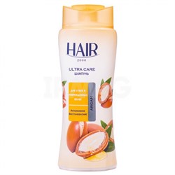 Шампунь ультра уход Марки HAIR для сухих и повреждённых волос АРГАН 600 ml x 12 ББ01184 - фото 14288