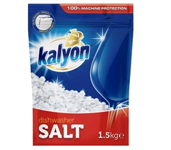 KALYON СОЛЬ ДЛЯ ПОСУДОМОЕЧНОЙ МАШИНЫ 1,5кг ББ01385 - фото 16045