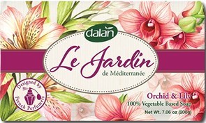 DALAN  Le Jardin 200 гр Орхидея и лилия/24 ББ00093