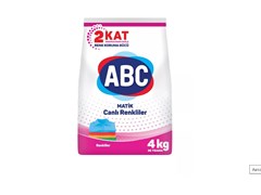 Порошок для стирки белья ABC цветной 4 KG * 4 ББ01073