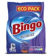 BINGO 9 КГ СТИРАЛЬНЫЙ ПОРОШОК АLL COLORS ЛАВАНДА ББ01432