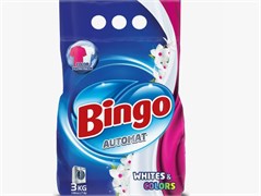 BINGO 3 КГ СТИРАЛЬНЫЙ ПОРОШОК ДЛЯ БЕЛОГО И ЦВЕТНОГО ECO WHITE&COLORS *6 ББ01402