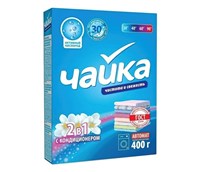 ЧАЙКА 0,4 КГ ПОРОШОК АВТ УНИВЕРСАЛЬНЫЙ 2 В 1 С КОНДИЦИОНЕРОМ *18 ББ01489