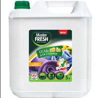 Master FRESH гель д/стирки ALL IN 1  5л повышенное содержание ПАВ канистра HDPE с ручкой С0007816