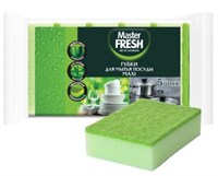 Master FRESH Губки для мытья посуды MAXI, 5шт С0007744