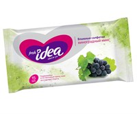 Fresh idea  Универсальные влажные салфетки 15 шт ВИНОГРАДНЫЙ МИКС С0005898