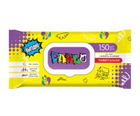 PARLO Влажные салфетки универсальные для всей семьи с крышкой 150шт С0007929