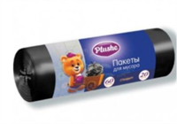 ММ Plushe ПНД 60л (29+2*14*68), 20 шт, 6,4мкм, Standart, чёрн, 50 в кор 19036