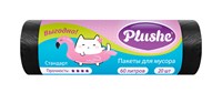 ММ Plushe ПНД 60л (57*68), 20шт, 6,4мкм, Standart, чёрн, 50 в кор А 83341