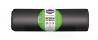 ММ Plushe Professional ПВД 160л (75*130),10шт, 55мкм, Особо прочн, чёрн,  21 в уп 19543