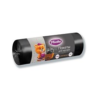 ММ Plushe ПВД 180л (88*110), 10шт, 35мкм, Супер прочные, чёрн, 25 в уп 19040