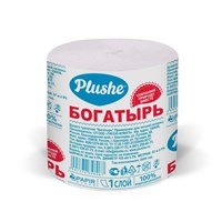 ТБс Богатырь, 1слой, серая, б/втулки, 30 в уп 2068