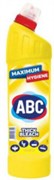 Чистящий гель для сантехники ABC Лимон 750 ML*18 ББ01153