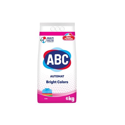 Порошок для стирки белья ABC цветной 6 KG * 1 ББ01074 - фото 15645