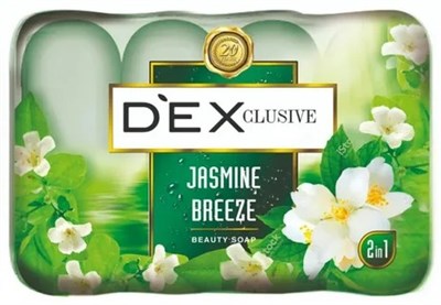 DEX CLUSIVE мыло ( Жасмин ) 4шт.* 90 гр. экопакет,в уп. 24шт ББ01549 - фото 15756
