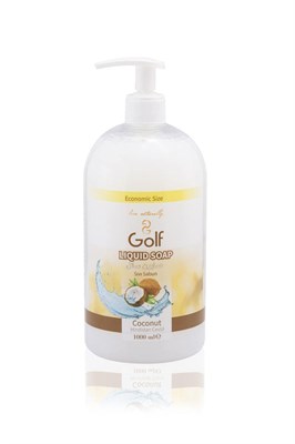 GOLF Жидкое мыло для рук COCONUT~КОКОС 1000мл*12шт ББ01598 - фото 15772