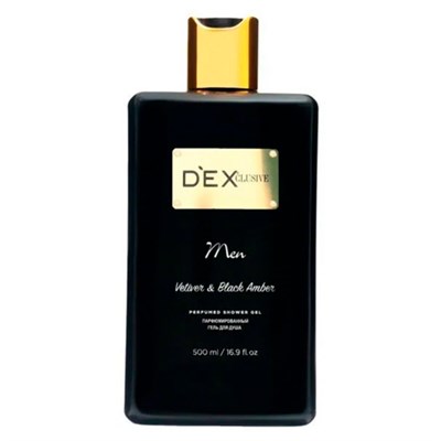 DEX CLUSIVE MEN (гель для душа) черный 500мл.1/12шт ББ00185 - фото 15815