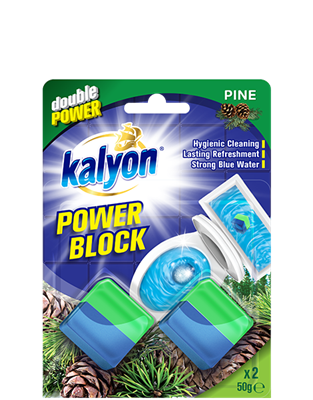 KALYON ТУАЛЕТНЫЙ БЛОК ДЛЯ СЛИВНОГО БАЧКА УНИТАЗА СОСНА 2 ШТ ББ00406 - фото 15904