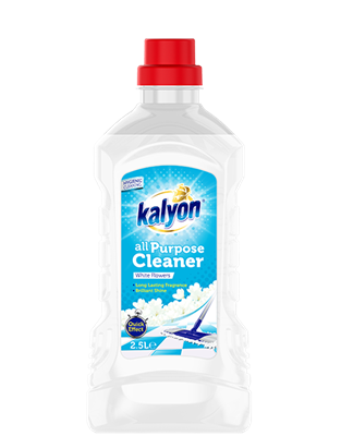 KALYON УНИВЕРСАЛЬНЫЙ ОЧИСТИТЕЛЬ - БЕЛЫЕ ЦВЕТЫ 2500 мл ББ00412 - фото 15909