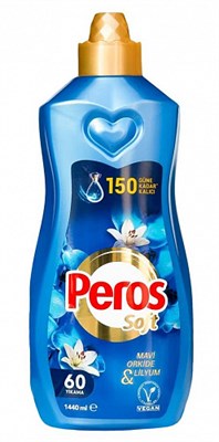 PEROS КОНЦЕНТРИРОВАННЫЙ СМЯГЧИТЕЛЬ ДЛЯ БЕЛЬЯ ГОЛУБАЯ ОРХИДЕЯ И ЛИЛИЯ 1440 ML * 8 ББ00444 - фото 15921