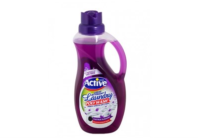 ACTIVE ИРАН / Гель для стирки белья универсальный "Poly Wash" Лаванда, 1500 мл х 9 ББ01281 - фото 15972