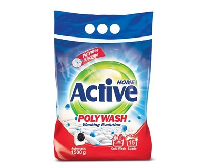ACTIVE ИРАН / Стиральный порошок автомат "Poly Wash" 1.5 кг х 8 ББ01285 - фото 15976
