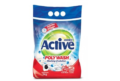 ACTIVE ИРАН / Стиральный порошок автомат "Poly Wash" 3 кг х 4 ББ01286 - фото 15977