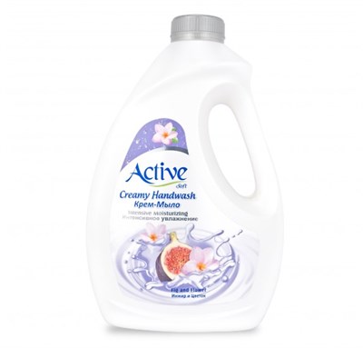 ACTIVE ИРАН / Жидкое крем-мыло с витамином B5 "Инжир", Purple 2000 мл х 6 ББ01300 - фото 15991