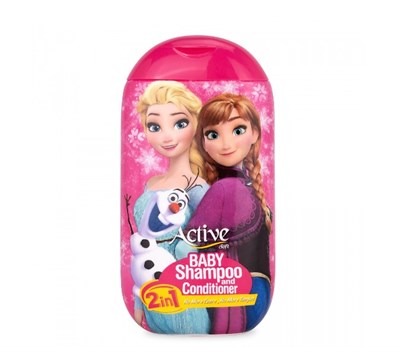 ACTIVE ИРАН / Детский шампунь и кондиционер 2в1 "Frozen", 280 мл х 12 ББ01317 - фото 16008