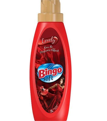 BINGO КОНДИЦИОНЕР Д/БЕЛЬЯ  SOFT LOVELY 1000 МЛ*16 ББ01423 - фото 16061
