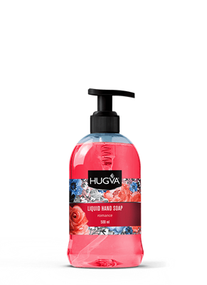 HUGVA ЖИДКОЕ МЫЛО ДЛЯ РУК КЛАССИКА РОМАНТИКА 500 ML ББ00311 - фото 16325