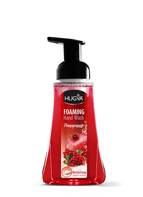 HUGVA ЖИДКОЕ МЫЛО-ПЕНА ДЛЯ МЫТЬЯ РУК ГРАНАТ 500 ML ББ00316 - фото 16327