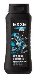 EXXE MEN Мужской шампунь д/всех типов волос "Тонизирующий" FRESH, 400 мл  (новый дизайн) С0007975 - фото 17024