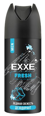 EXXE MEN мужской дезодорант аэрозоль FRESH, 150 мл (новый дизайн) С0007945 - фото 17027