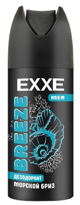 EXXE MEN мужской дезодорант аэрозоль BREEZE, 150 мл (6 шт SRP) С0007829 - фото 17031