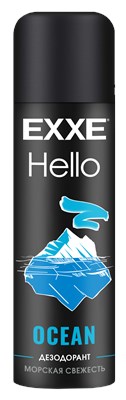 EXXE Hello мужской дезодорант аэрозоль OCEAN, 150 мл С0008157 - фото 17035