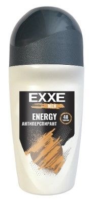 EXXE MEN мужской дезодорант антиперспирант ENERGY, 50 мл (ролик) С0007246 - фото 17036