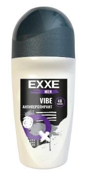 EXXE MEN мужской дезодорант антиперспирант VIBE, 50 мл (ролик) С0007377 - фото 17039