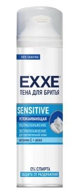 EXXE Пена для бритья SENSITIVE (успокаивающая д/чув кожи) 200 мл С0007507 - фото 17046