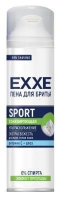 EXXE Пена для бритья SPORT (тонизирующая) 200 мл С0007508 - фото 17047