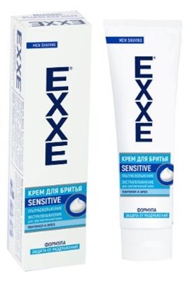 Крем для бритья EXXE sensitive д/чув кожи, 100 мл С0007102 - фото 17052