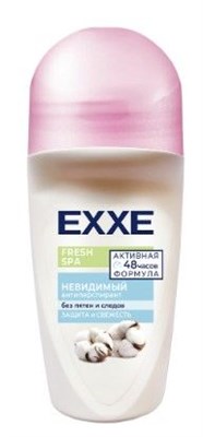 EXXE женский дезодорант антиперспирант Fresh SPA Невидимый, 50 мл (ролик) С0007383 - фото 17084