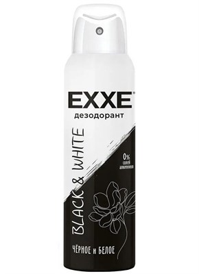 EXXE Женский дезодорант Черное и белое Black & White, 150 мл (спрей) С0008109 - фото 17091