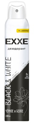 EXXE Женский дезодорант Черное и белое Black & White, 200 мл (XL размер) С0008023 - фото 17093