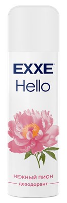 EXXE Hello Женский дезодорант "Нежный пион", 150 мл (спрей) С0008146 - фото 17094
