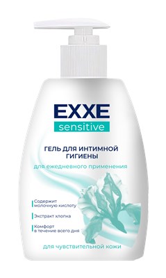 EXXE Гель для интимной гигиены Sensitive, 250 мл С0008029 - фото 17099