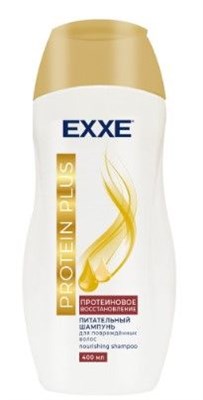 EXXE Питательный шампунь PROTEIN PLUS "Протеиновое восстановление", 400 мл С0007778 - фото 17134