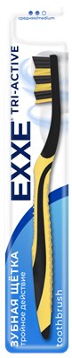 EXXE Зубная щетка (средняя) tri-active, 1 шт С0007710 - фото 17167